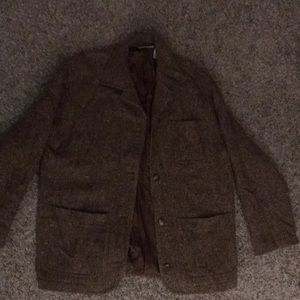 Brown tweed blazer